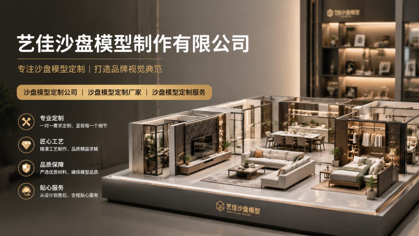 渭南为规划展示提供沙盘方案